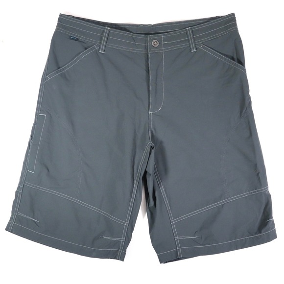 Kuhl Other - KUHL Renegade Cargo Shorts Mens 38 Gray Hiking Outdoor Casual Summer Duralux